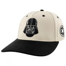 Star Wars Darth Vader Empire Logo Snapback Hat White