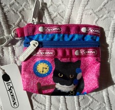 Lesportsac Gato Llavero Cartera Bolsa Estuche Monedero. Combina y ahorra envío $$