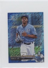 2017 Bowman Chrome Minis Prospects Blue Shimmer Refractor 5/150 Khalil Lee c7w