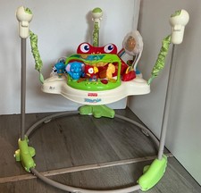 Fisher-Price Rain Forest Jumperoo Baby Bouncer Sounds,Lights,Toy,Jumper,Child’s.