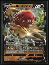 Hisuian Decidueye V SWSH238 SWSH Black Star Promo Full Art Pokemon TCG Card NM