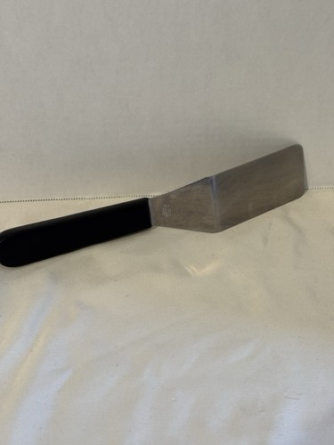 Vintage WARCO Stainless Steel Turner Spatula Black Handle Taiwan Kitchen Tool  - Picture 3 of 3