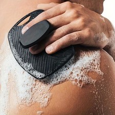 Silicone Body Scrubber Shower Brush Exfoliating Bath Massage Skin Care Men Women