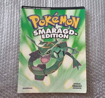 Pokémon Smaragd Edition Lösungsbuch Spieleberater Pokemon Nintendo Game Boy GBA