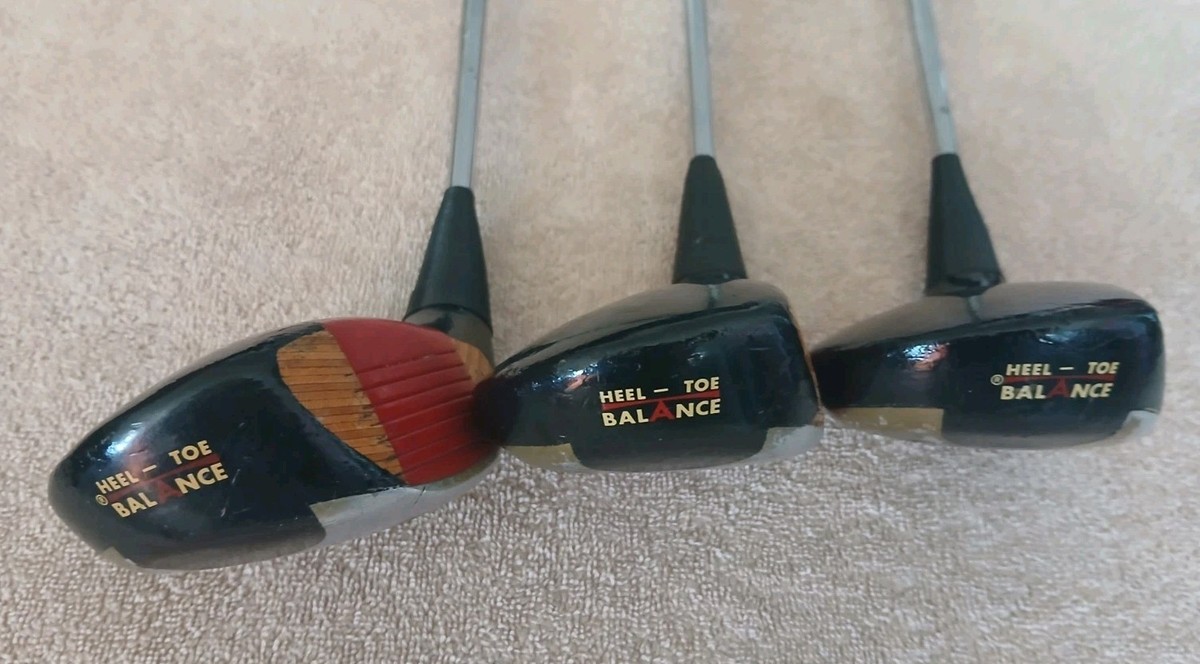 TZ GOLF - VINTAGE RARE Ping Eye 2 Woods 1, 3, & 5 WOODS SET Steel