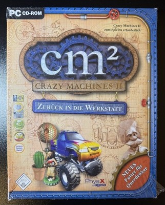 Crazy Machines 2 Zurück in die Werkstatt PC - II - Neu in OVP / Folie