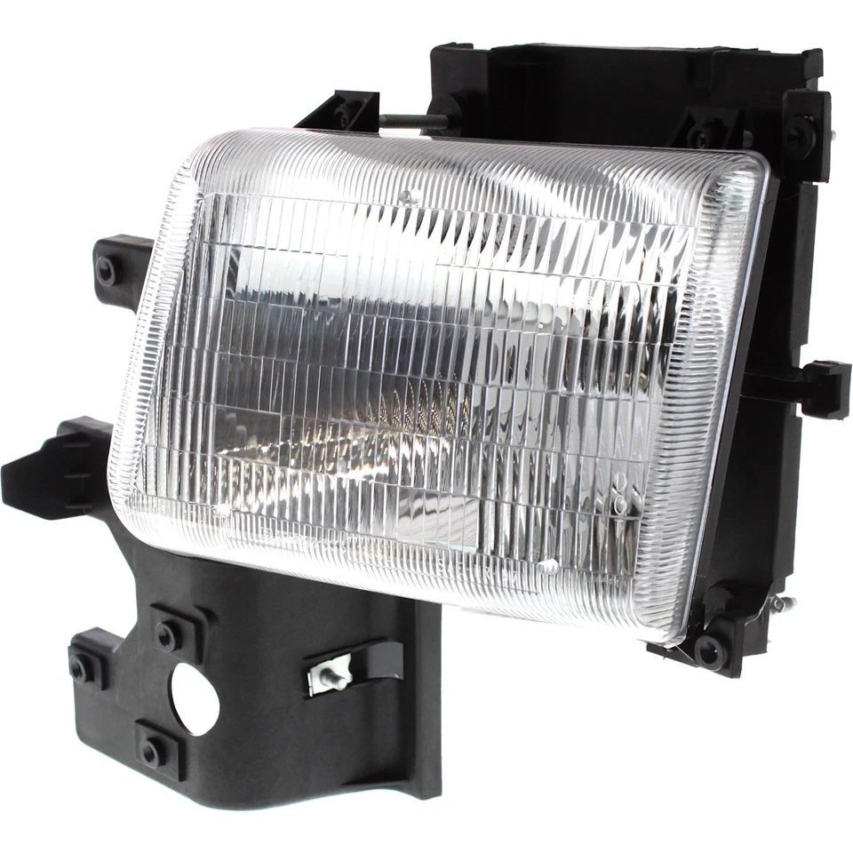 Juego de faros halógenos para Dodge B2500 1995-1997 izquierda y derecha con par de bombillas Foto 4 de 4