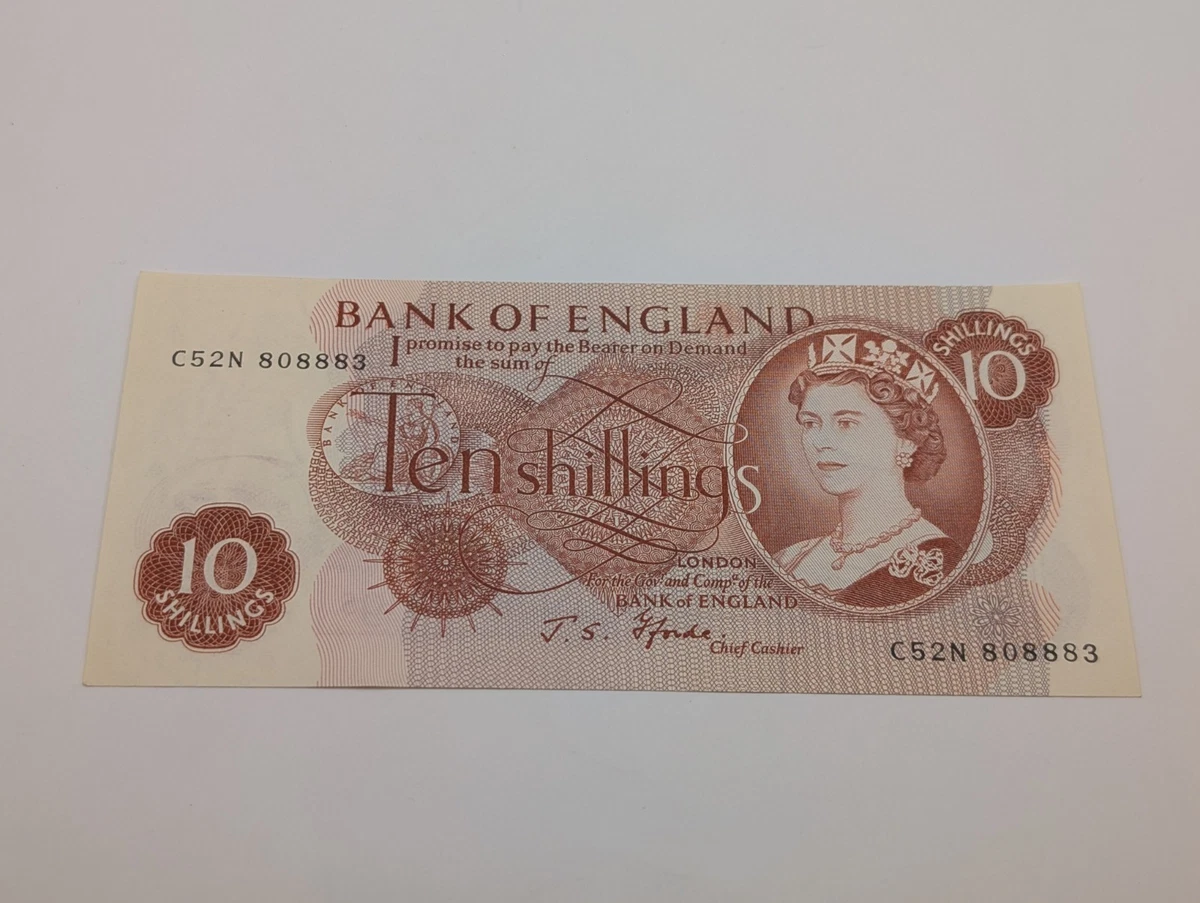 10 Shilling Note In Uk Paper Money for sale | eBay