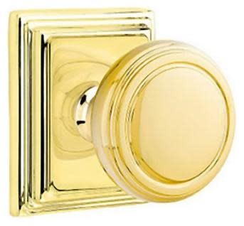 Emtek 8561NW Norwich Brass Two-Sided Dummy Door Knob Set