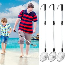3 Pack Sand Sifter Tools Beach Scoop Beachcombing Shell Shark Tooth Sifter