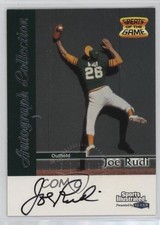 1999 Fleer Sports Illustrated Greats of the Game Auto Joe Rudi Auto tg5