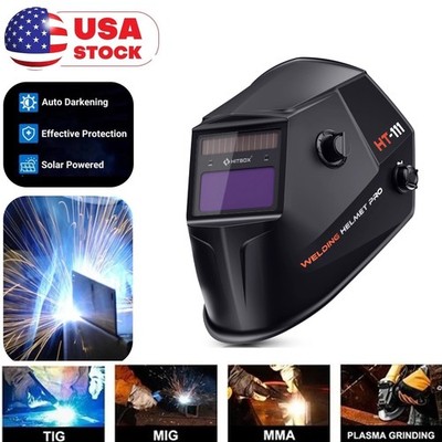 Solar/Battery Welding Mask Fast Auto Darkening Arc Tig Mig Grinding,Light Weight
