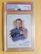 Frank Caliendo Signed 2015 Allen And Ginter Card. Psa Dna