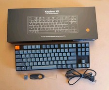Keychron K8 K8A1 TKL Mechanical Keyboard Red Switch - Black Wireless/Wired