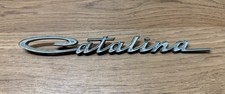 Vintage 1960s Pontiac Catalina Script Emblem Oem 4809795 Part