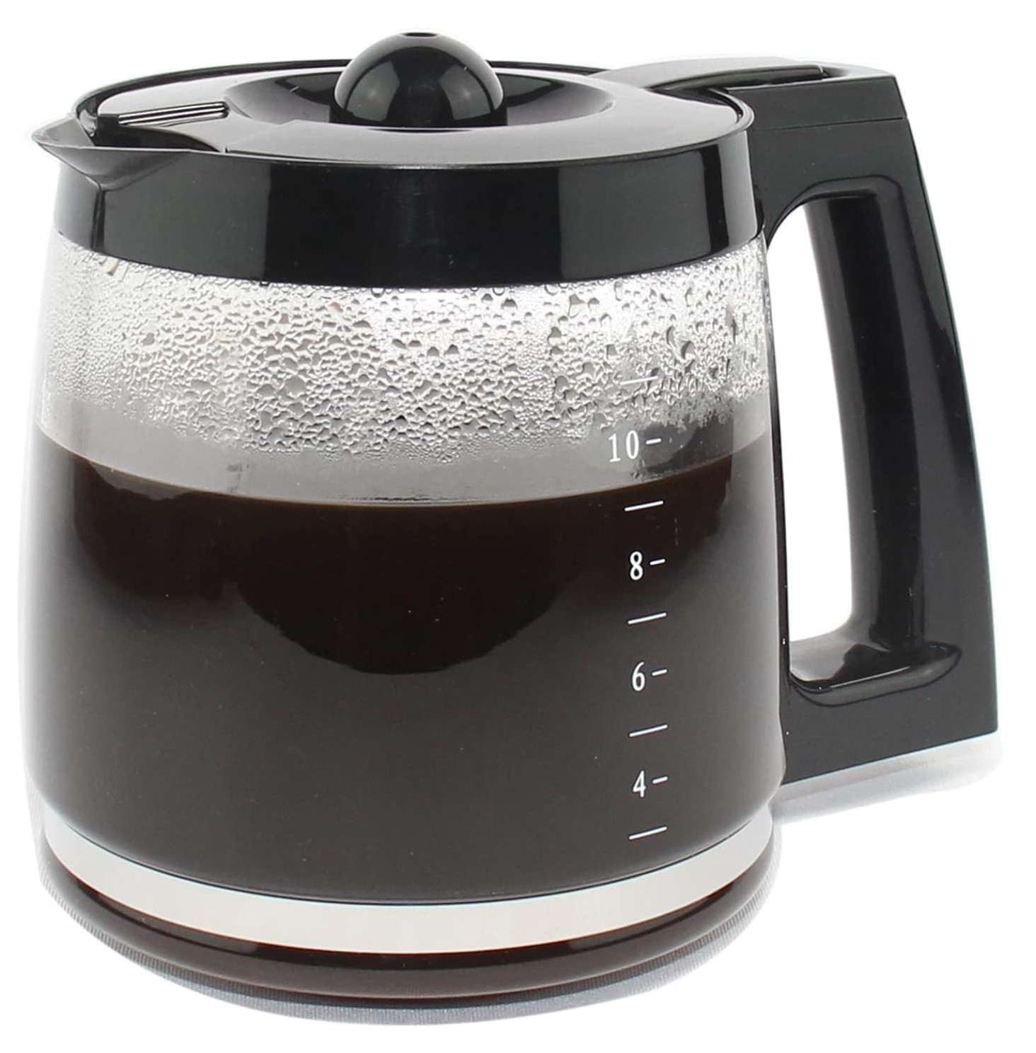 12-Cup Replacement Glass Carafe Pot for Hamilton Beach 46310 49976 49966 49350