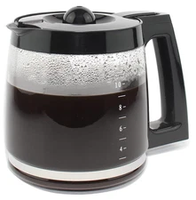 12-Cup Replacement Glass Carafe Pot for Hamilton Beach 46310 49976 49966 49350