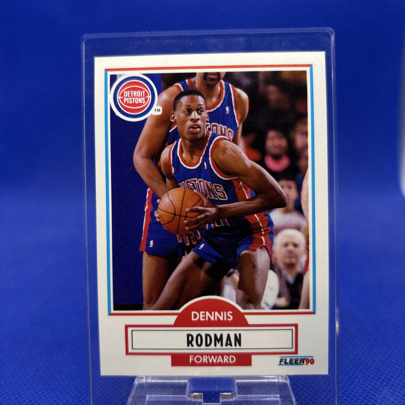 Dennis Rodman #59 Basketball Cards 1990 Fleer trading card — raw and PSA graded price guide