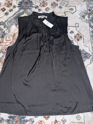 Loft Women Shirt size Large Black  NWT's
