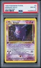 1999 POKEMON FOSSIL 1ST EDITION #5 GENGAR-HOLO PSA 8
