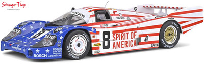 Solido Porsche 956LH 24H Le Mans 1986 Follmer / Morton / Miller #8 1:18