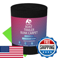 Boat Trailer Bunk Carpet 12 Inch Wide x 33ft,Marine Carpet for Trailer Bunk Boar