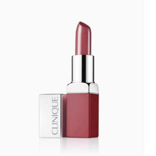 Clinique Pop Lip Color  Primer Lipstick 14 Plum Pop Full Size Retail Case NWOB