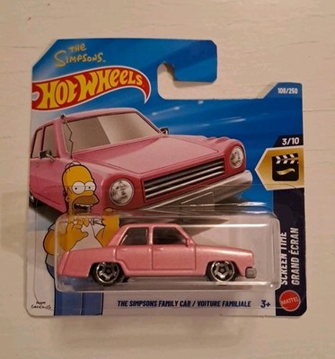 Hot Wheels The Simpsons Family Car