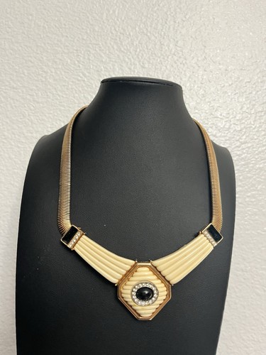 VINTAGE PARK LANE ART DECO STYLE CHOKER NECKLACE