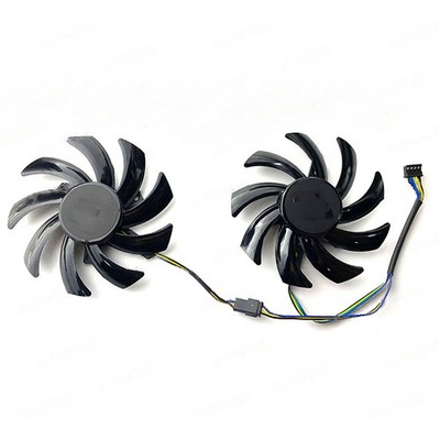 Paar Lüfter für POWERCOLOR RX6500XT/6600/6600XT/6650XT/6700 Athletic Edition