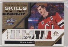 2018-19 SP Game Used All-Star Skills Relic Blends 6/15 Brian Boyle Patch 1j8