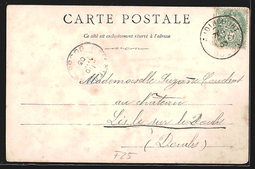 CPA Audincourt, La Grande-Rue 1903 - Picture 2 of 2