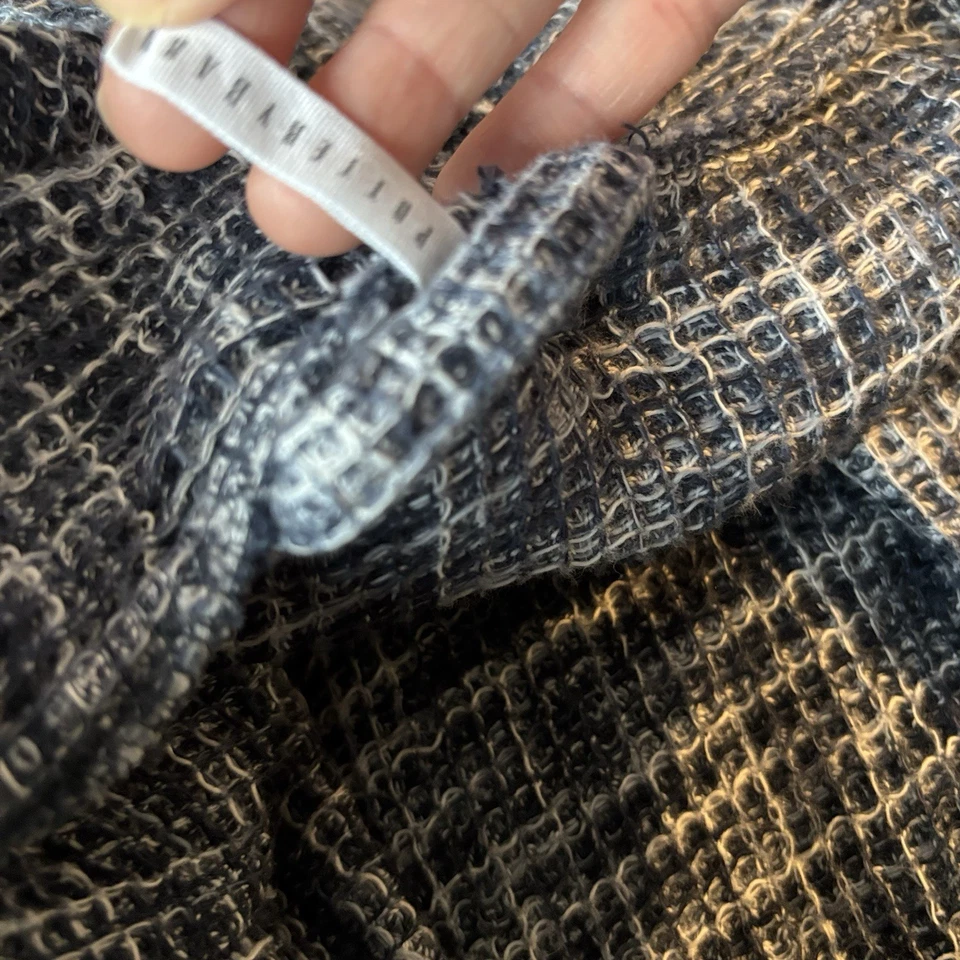 Albornoz Pottery Barn de algodón orgánico para mujer pequeño ropa de salón spa viaje *DEFECTOS Foto 3 de 4