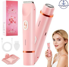 Bikini Trimmer for Women, Dermave Bikini Shaver, Dual Head Shaver P... Fast Ship