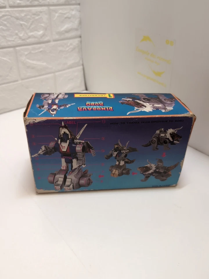 Transformers G1 Dinobot Dinosaur Robo Triceratops KO - Imagen 3 de 4