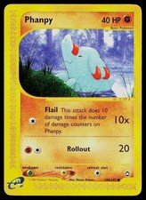 Pokemon Card Aquapolis Phanpy 100/147 Common on eBay