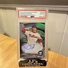 Andrew Painter 2022 Bowman Platinum, Top Prospects Autographs, #TOP-34 (AU, RC)