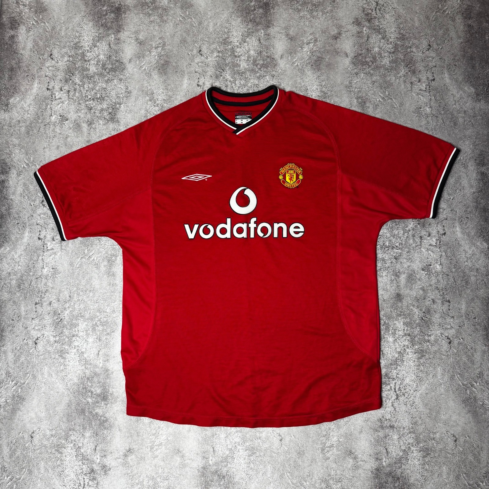 Vintage 2000/02 Umbro Manchester United Soccer Jersey Mens