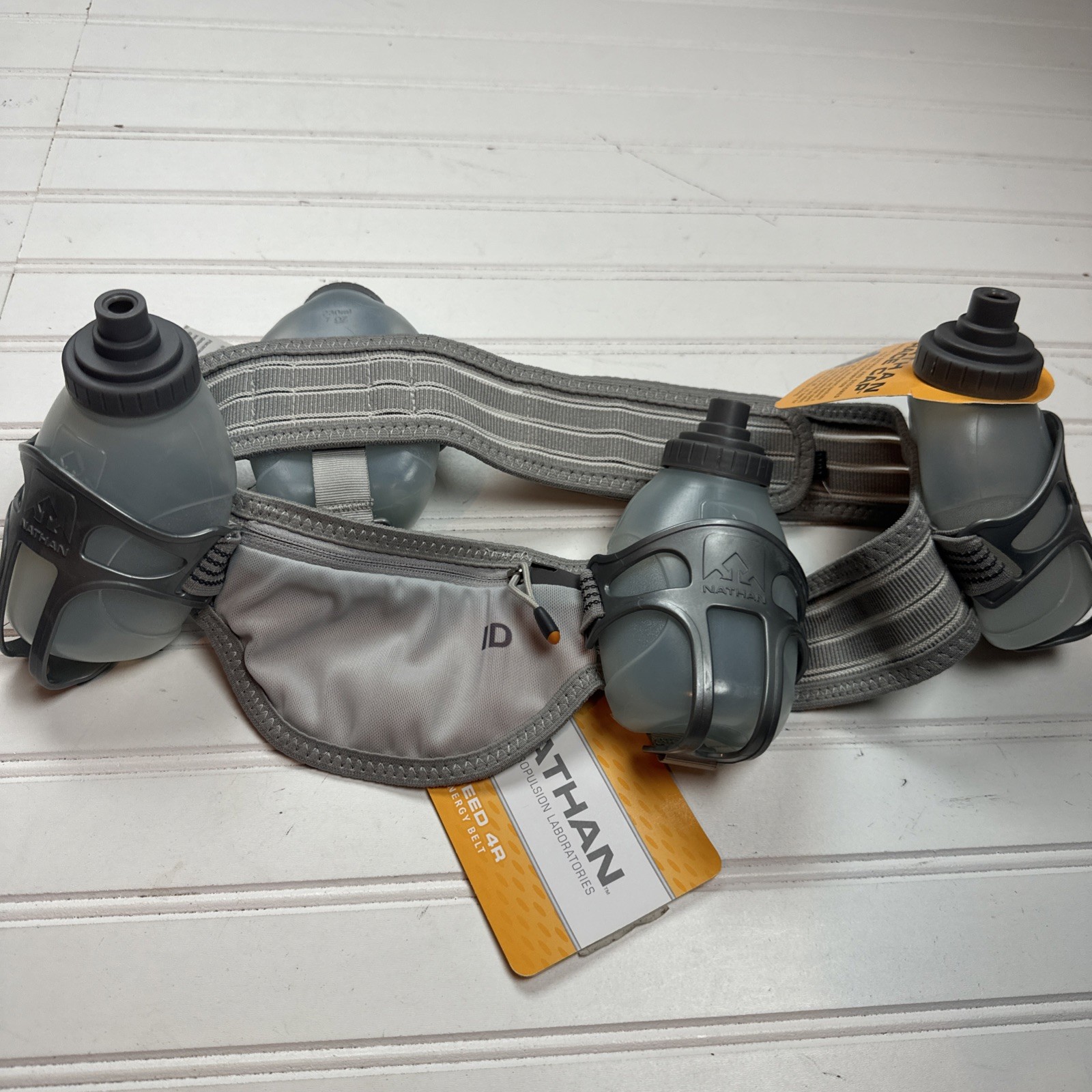 Nathan Speed 4r Hydration Belt Running Med 32-26&rdquo; 4x8oz Bo