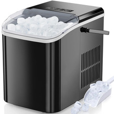 Portable Countertop Ice Maker /Self-Cleaning, Rapid Ice Production