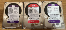 Western Digital 6TB Hard Drives - Mixed - Lot of 3 - Untested