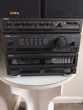 Aiwa Hifi stack system components CX35 with speakers 