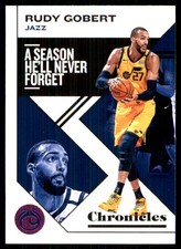 Rudy Gobert 2019-20 Panini Chronicles #40 Jazz NBA READ FREE SHIP AutographDen