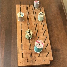 Handmade Wooden Thread Spool Holder