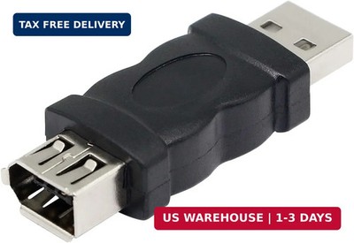 CERRXIAN Firewire IEEE 1394 6 Pin Female to USB Male Adapter Convertor for Print