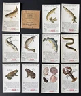 Vintage Coca-Cola Trade Cards (11) "World of Nature; Life In, Around The Water"