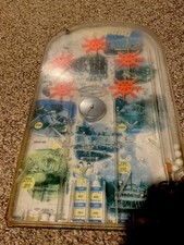 VTG Walt Disney pin ball machine game Disneyand Magic Kingdom Wolverine Toy 50s