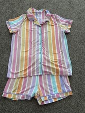 Wonder Nation Girls Pajama Set L