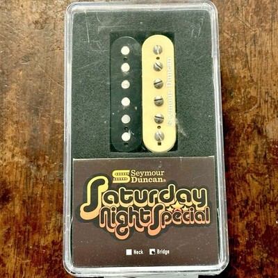 Seymour Duncan Saturday Night Special Zebra Bridge Humbucker Pickup Neu
