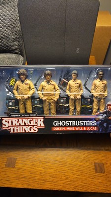 Stranger Things Ghostbusters Action Figure 4-Pack [Dustin, Mike, Will & Lucas]
